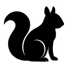 squirrel silhouette