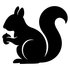 squirrel silhouette