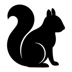 squirrel silhouette