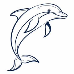 dolphin vector illustration
