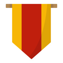 Fototapeta premium pennant icon