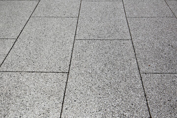 Fototapeta premium Texture of brick pavement in Tokyo Japan, clean and beautiful