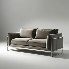 Naklejka premium Luxury modern sofa isolated