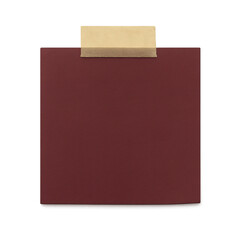 Fototapeta premium Oxblood Sticky Note