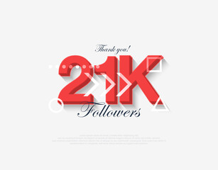 Modern design thank you very much 21k followers.