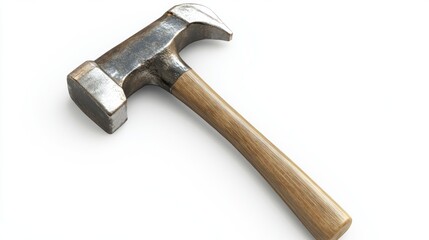 Heavy-duty hammer with wooden handle
