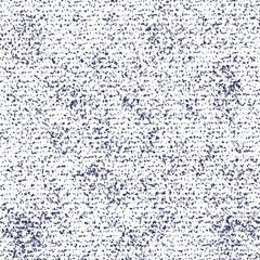 The noisy texture consists of small smeared dots and jagged spots.