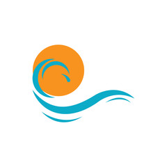 Water wave Logo