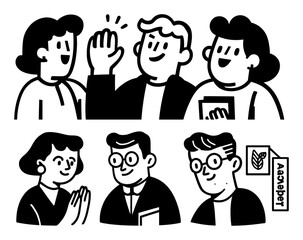 Engaging Cartoon Characters in Friendly Conversations and Interactions