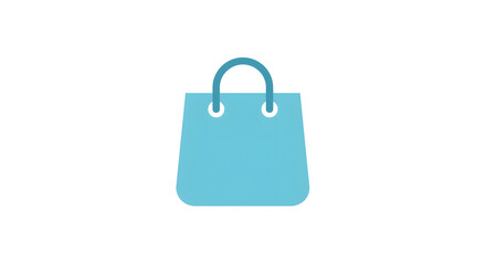 Blue shopping bag