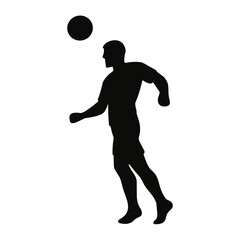 Soccer Player Silhouette