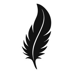 Obraz premium Feather Silhouette