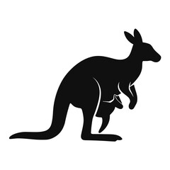 Kangaroo Silhouette