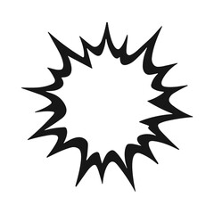 Comic Explosion and Impact Element