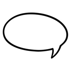 Comic Style Speech Bubble