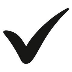 Check mark illustration