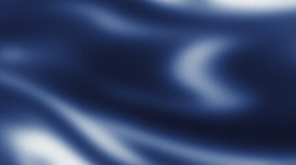 Abstract Blue Silk Drape Background Texture Elegant Swirling Design