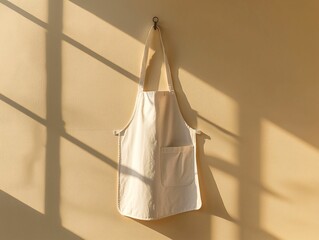 Blank Apron Hanging