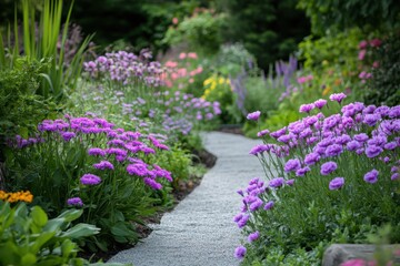 Naklejka premium A gardener discovers an ancient variety of Dianthus that changes color with emotions