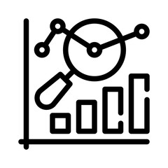 market trends line icon