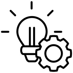 idea line icon