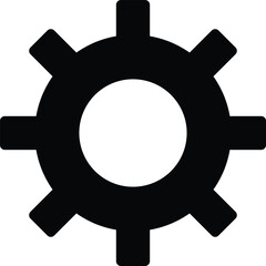 Setting icon vector