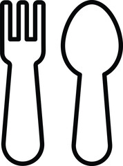 Restaurant icon vector