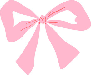 Cute girly single pink bow concept