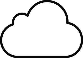 Cloud icon vector