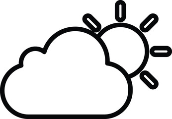 Weather icon vector