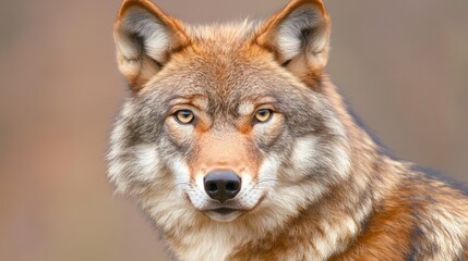 Fototapeta premium gray wolf portrait