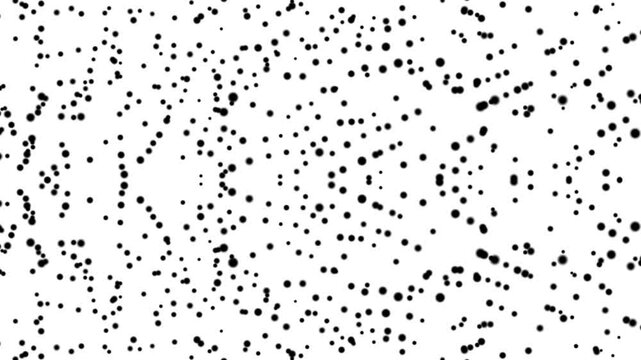 white animated dotted halftone seamless smooth texture animation, 3d rendered dots and grid loop animation