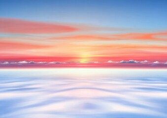 Fototapeta premium Serene sunset over tranquil water