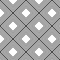 Geometric Rhombus and Square Optical Pattern