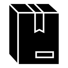 Closed Cardboard Box Package