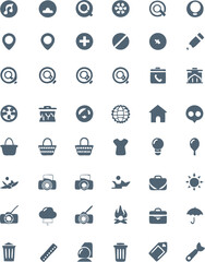 Fototapeta premium web icons set