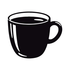 Simple Cup with Wavy Drink Surface.
