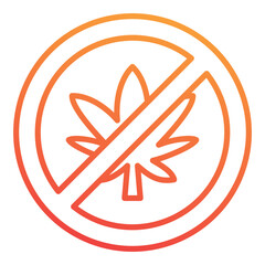 Illegal Cannabis Icon