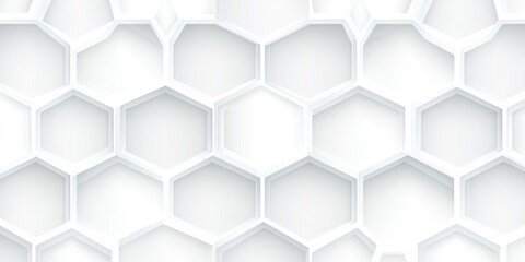 Naklejka premium Abstract Hexagonal Grid Pattern