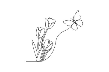 Continuous one line drawing of Hand holding microphone. Single line drawing illustration of for Microphone interview. World press freedom concept vector art. Doodle line illustration.