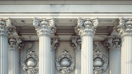 beautiful architecture AI generated