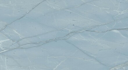 Light Blue Marble Texture with Delicate Veining