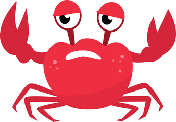 Cute Crab Illustration