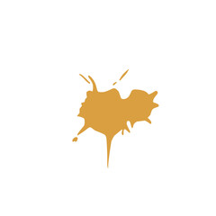splashes of coffee stains