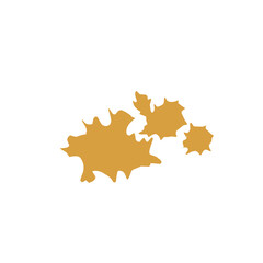splashes of coffee stains