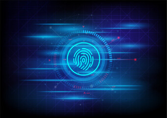 Abstract cyber security technology background, data protection concept.