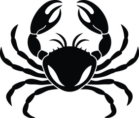 black and white tattoo of a scorpion