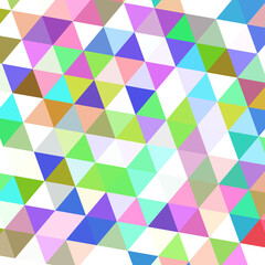 Multi colored triangles