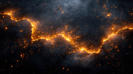 A dark marble canvas, adorned with golden flecks like scattered stars, beckons as the ideal backdrop for a captivating digital masterpiece 