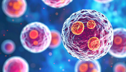 Microscopic View of Cells: Cellular Biology & Microorganism Research